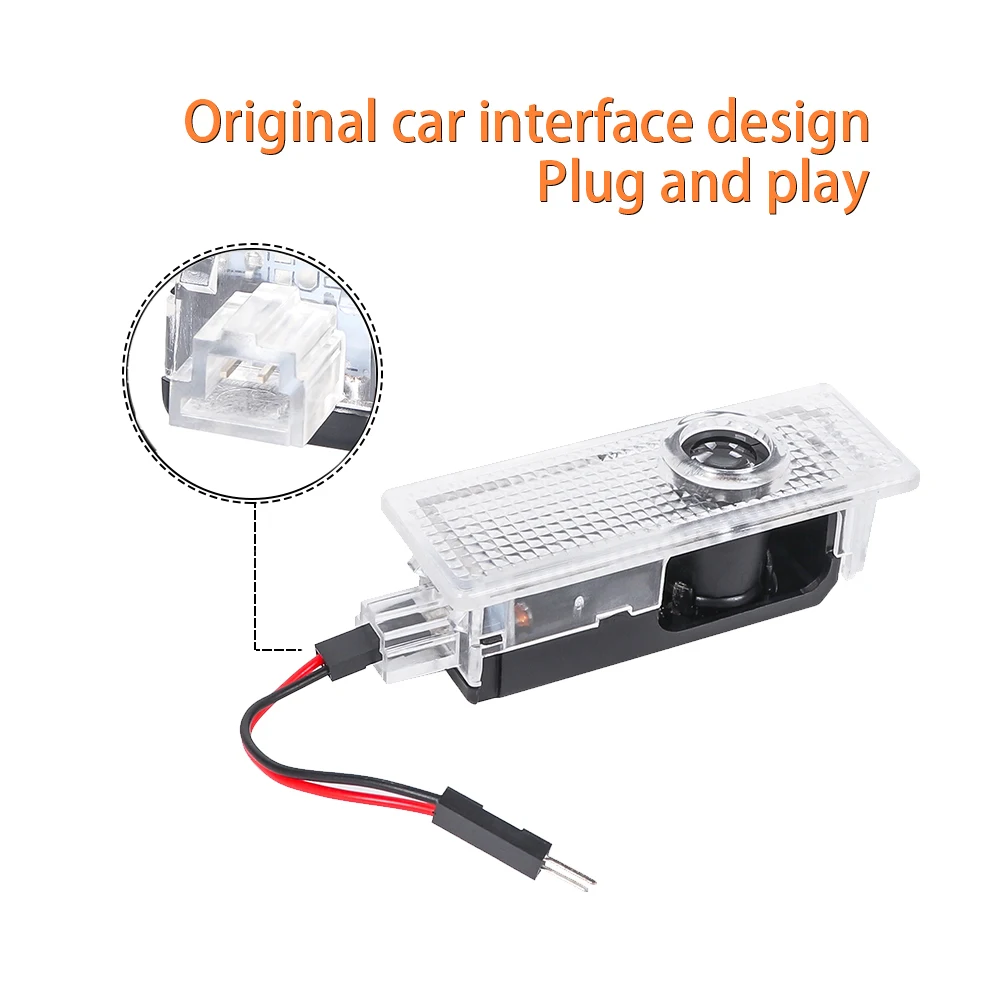 Светодиодный 3D-проектор для двери автомобиля лазерный проектор логотипа Ghost Shadow