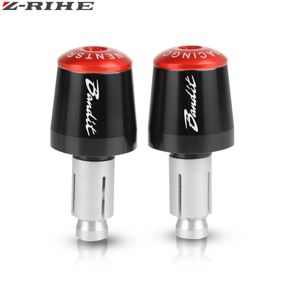 Для SUZUKI GSF 250 600 600S 650 650S 650N 1200 1250 Bandit 650S мотоцикл 7/" 22 мм рукоятки «Грипсы» Торцевая крышка
