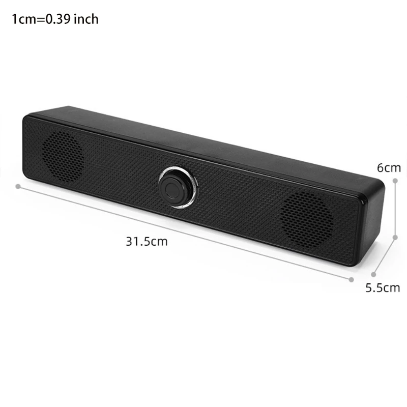 Bluetooth-compatible/Wired Speaker Sound Bar USB Powered Home Theater Speakers Music Soundtrack Booming Bass Speak D7WC | Электроника