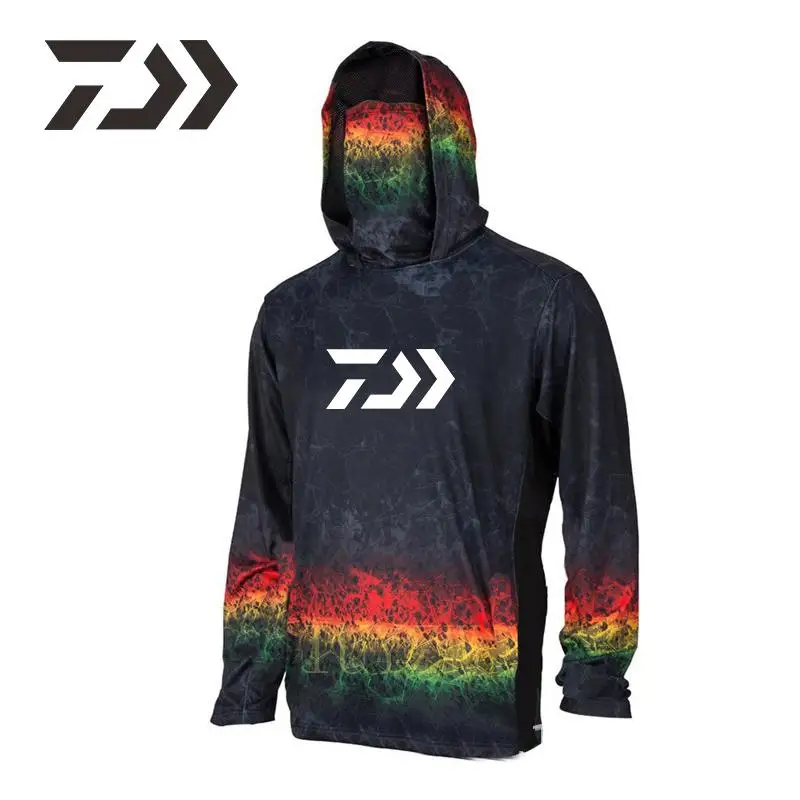 daiwa fishing shirt breathable fishing shirts long sleeve uv protection upf50 outdoor sportswear clothing fishing wear mens free global shipping