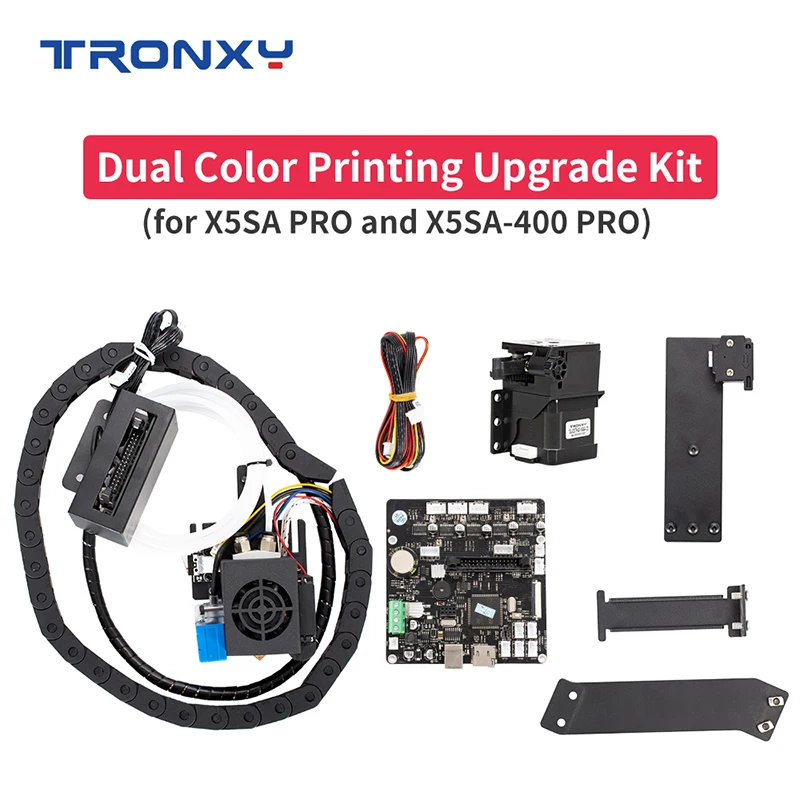 2 in 1 Out Print Head Kit Titan Extruder Brecker Detector Filament Bracket Double Limit Stopper Dual Color Printing Upgarde Kits