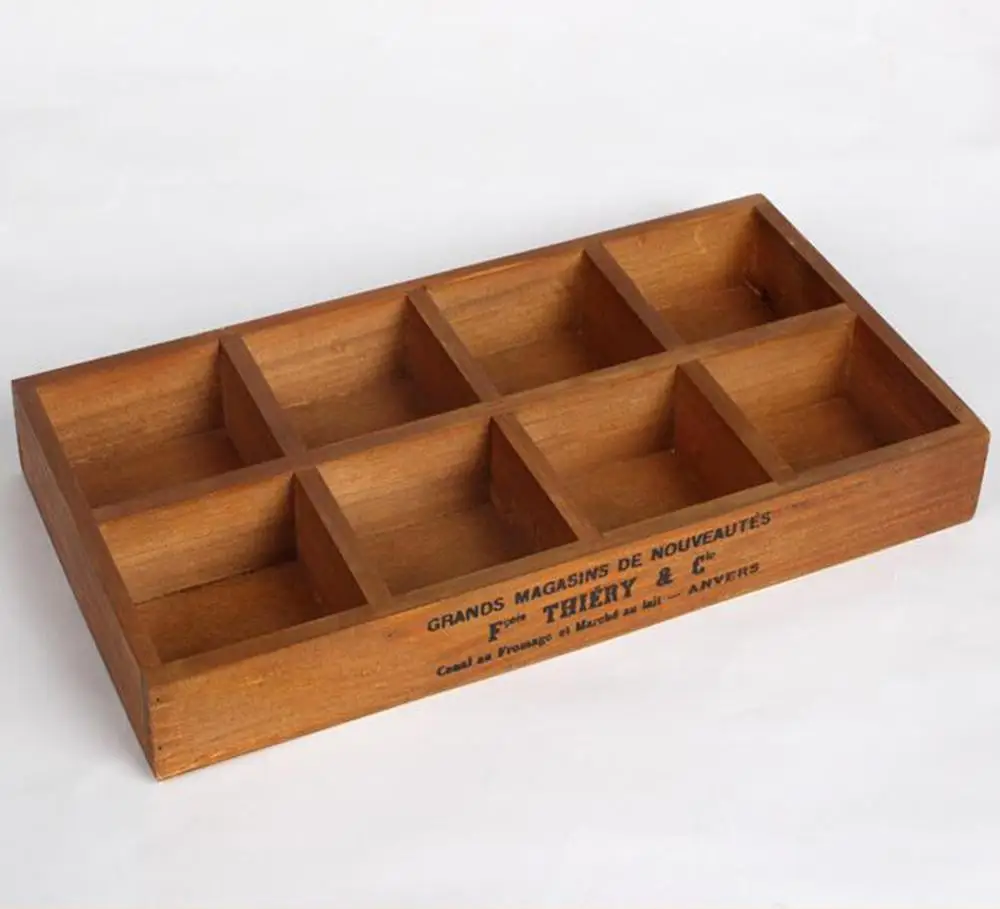 Деревянная садовая сеялка для ванили оконная коробка лоток суккулентов