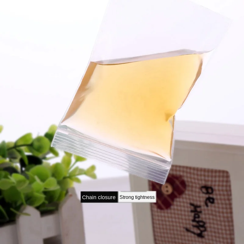 Прозрачный пластиковый пакет с застежкой молнией упаковочный 13x19 см утолщенный 0