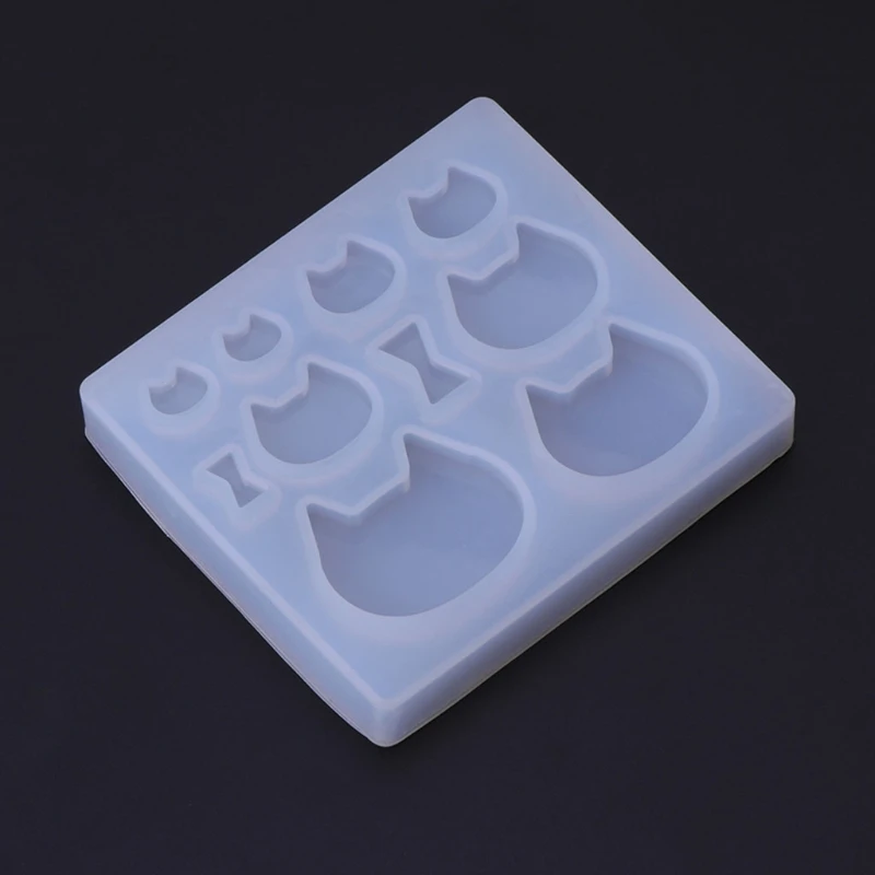 Силиконовая форма сделай сам ювелирные изделия подвеска голова кошки кролик