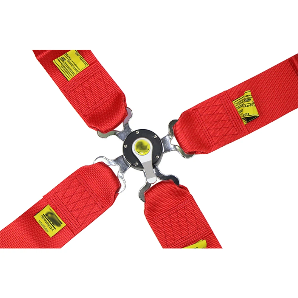 Автомобиль 4 точечный ремень безопасности Quick Release жгут нейлона Регулируемый