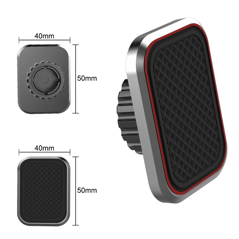 OnlyMagnet SquareRed XMXCZKJ, магнитный автомобильный держатель для телефона, подставка для iPhone 11 Pro, максимально сильное крепление на присоске, магнитный держатель для телефона в автомобиле - Цвет: OnlyMagnet SquareRed