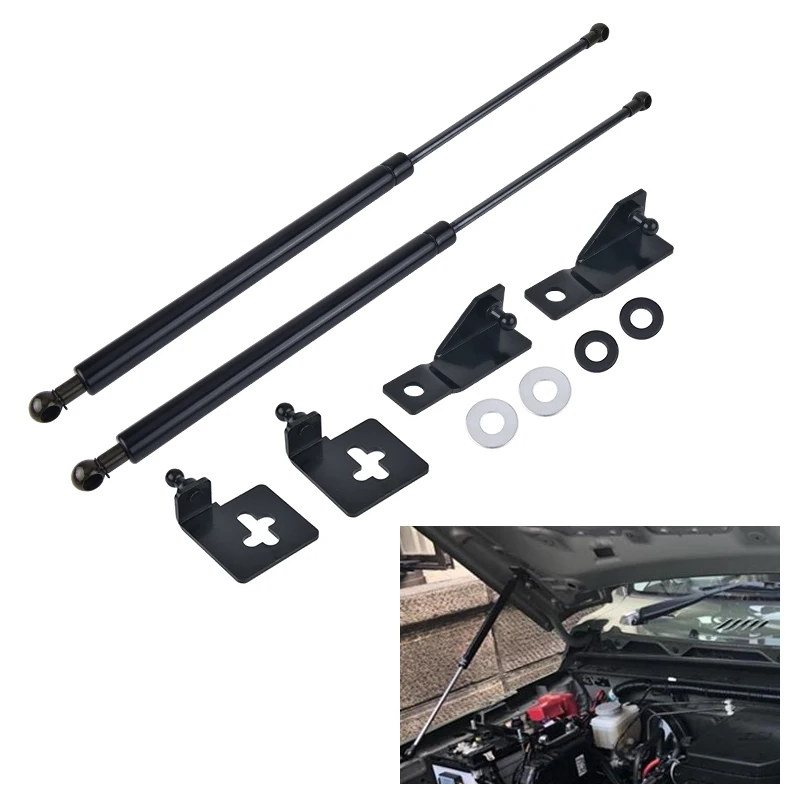 Для 2018 2020 Suzuki Jimny JB64W JB74W 2019 2 шт./компл. передняя крышка капота модифицирующий