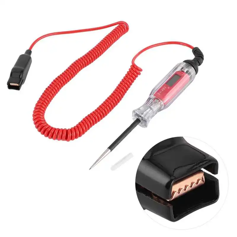 Тестер цепи 3-48 в цифровой тестер для проверки автомобильных схем 3 ‑ 48 В проводки