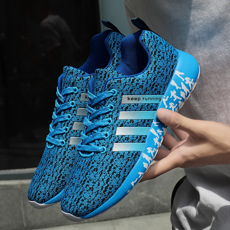 

Autumn Light Sports Shoes Men's Breathable Mesh Sports Shoes Tennis Training Jogging Shoes Men's Sports Shoes Size 38-47