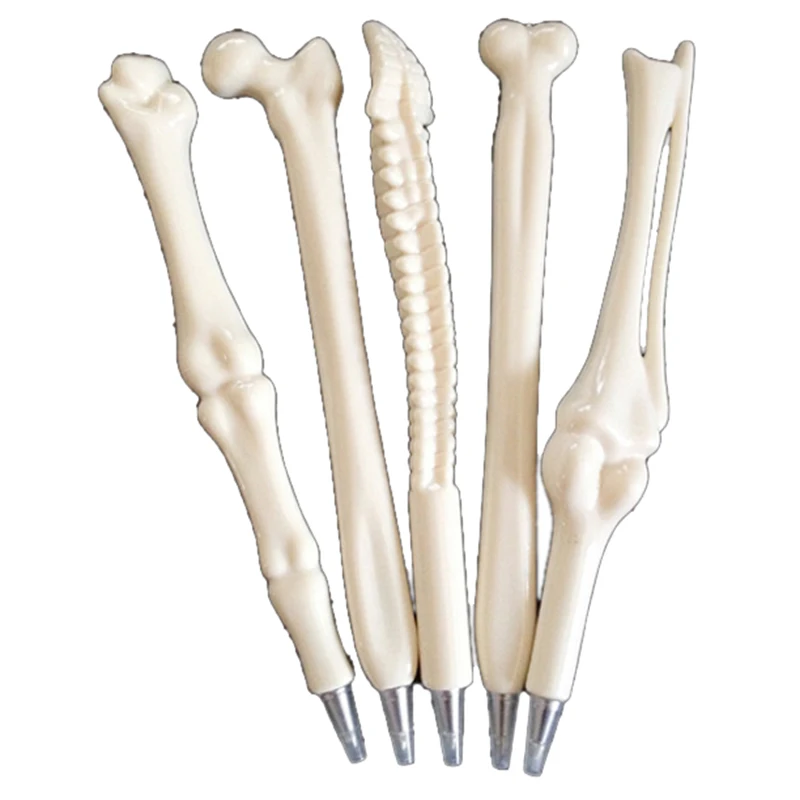 100 шт. ручка-кость шариковые ручки игрушка монстр Шариковая ручка Канцтовары