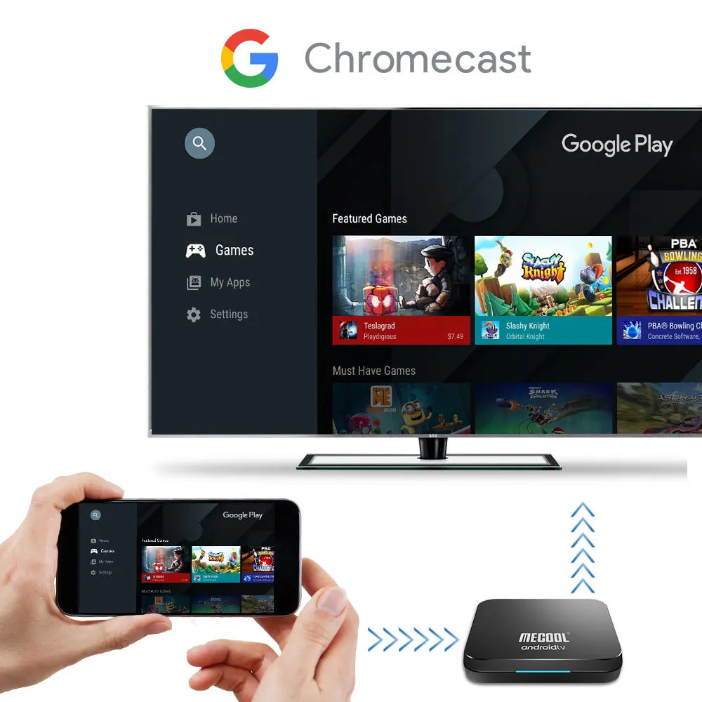 Умная ТВ-приставка MECOOL KM9 Pro Deluxe Android 9 0 сертификат Google 4 Гб DDR4 32 ГБ Amlogic S905X2 4K 2 4G