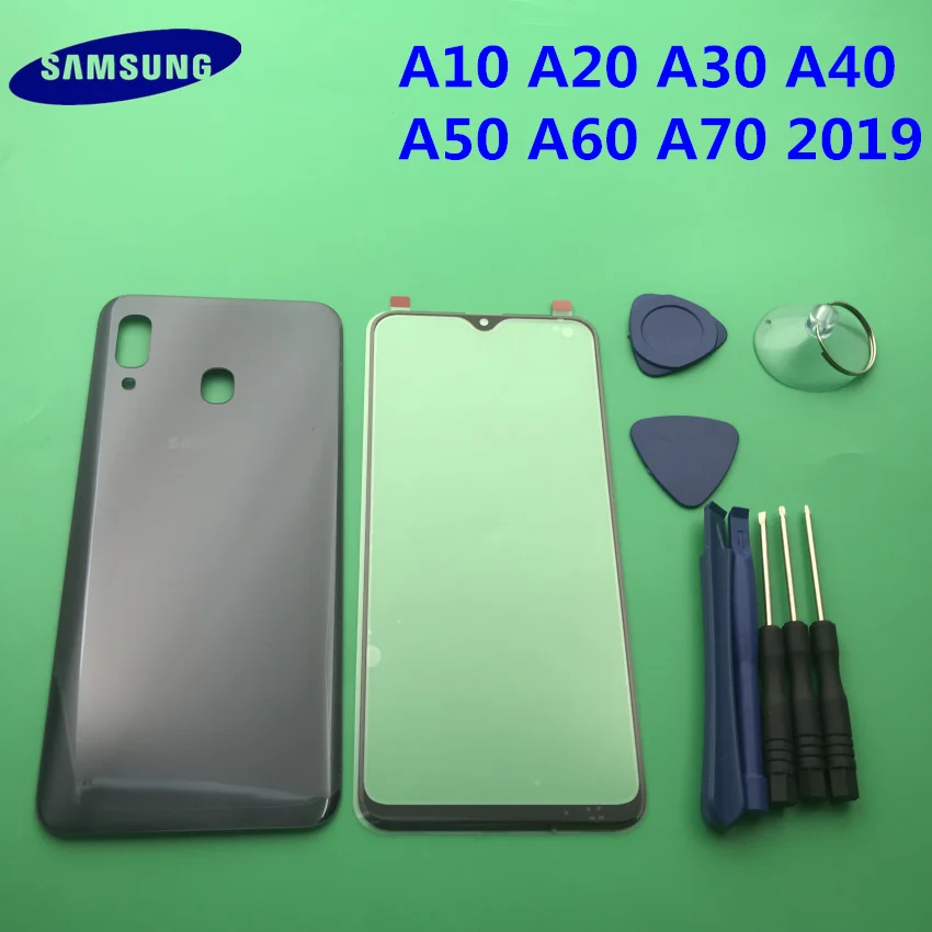Оригинальный стеклянный объектив для Samsung Galaxy A10 A20 A30 A40 A50 A60 A70 крышка