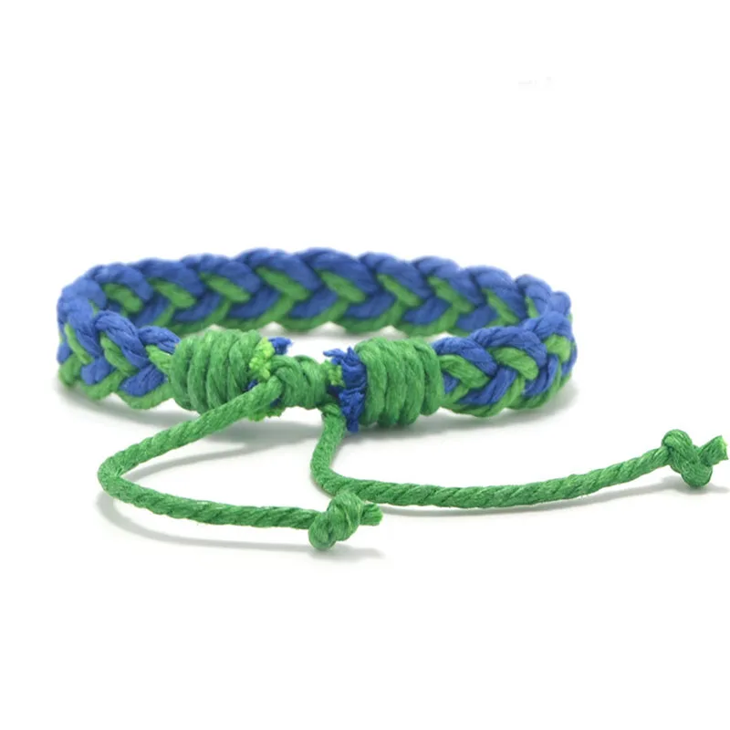 

2021 Hand-Knitted Rope Bracelet Students Jane Boys Girls Braided Hand Rope Wholesale #XL012