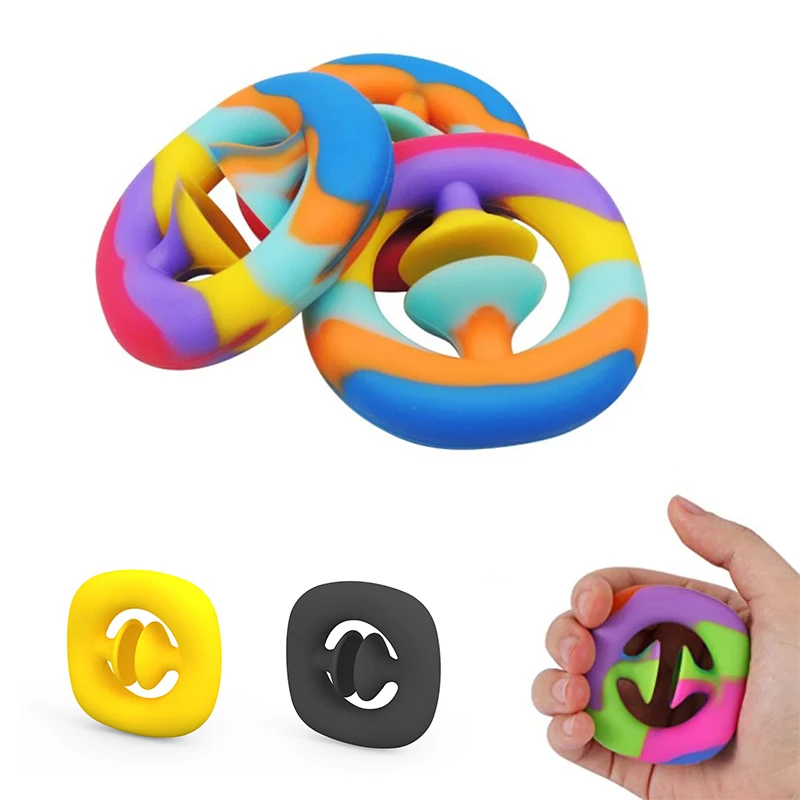 

Антистрессовые игрушки для снятия стресса с пальцами при аутизме, специально для людей с аутизмом, игрушки для снятия стресса, игрушки для с...