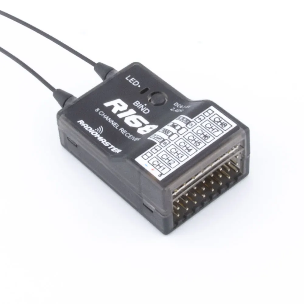 

Радиоприемник Radiomaster 2,4G R81 R161 R168 8CH D8 16CH D16 Mini Nano приемник для Frsky X9D X-lite TX16S SE Jumper T18 радиопередатчики