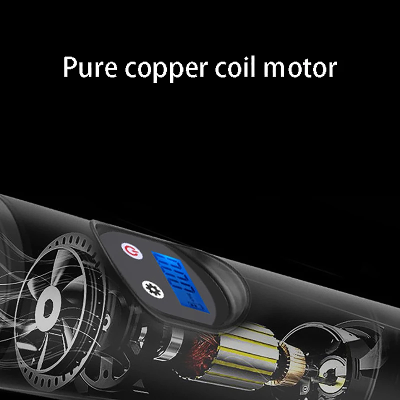 

12V 150PSI Rechargeable Air Pump Tire Inflator Cordless Portable Compressor Digital Pump for Bicycle Tires Balls