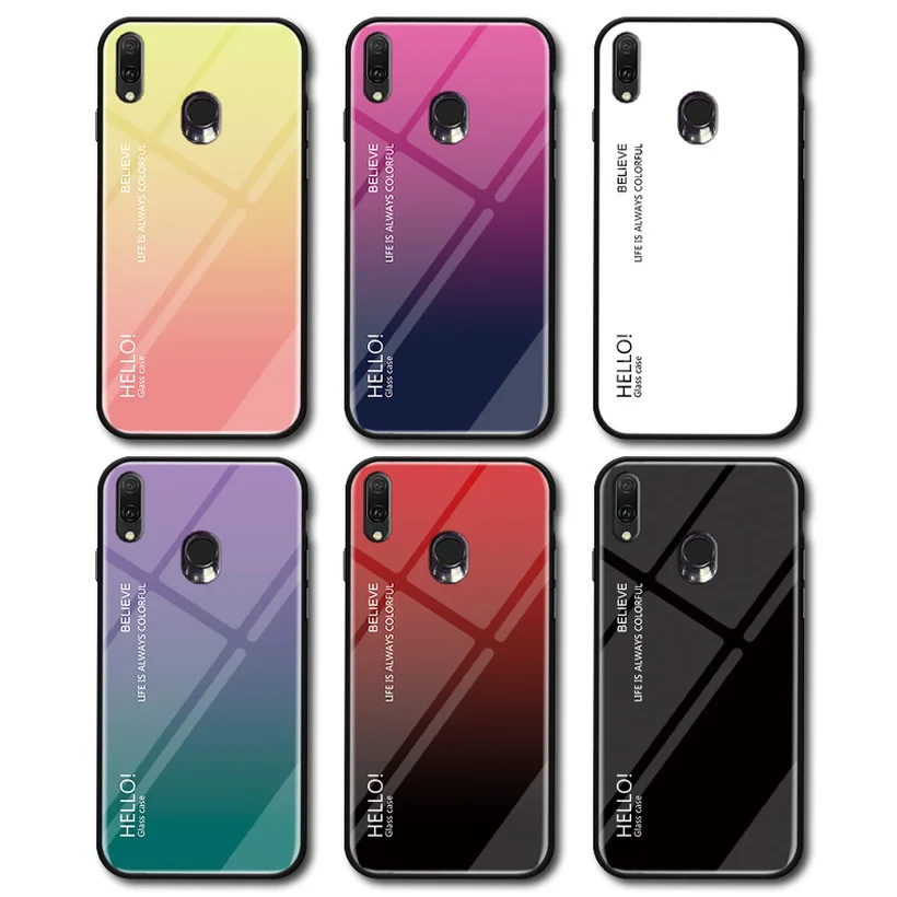 UPaitou чехол из закаленного стекла для OPPO A9 A5 2020 Realme 5 3 2 Pro Чехол Мягкий