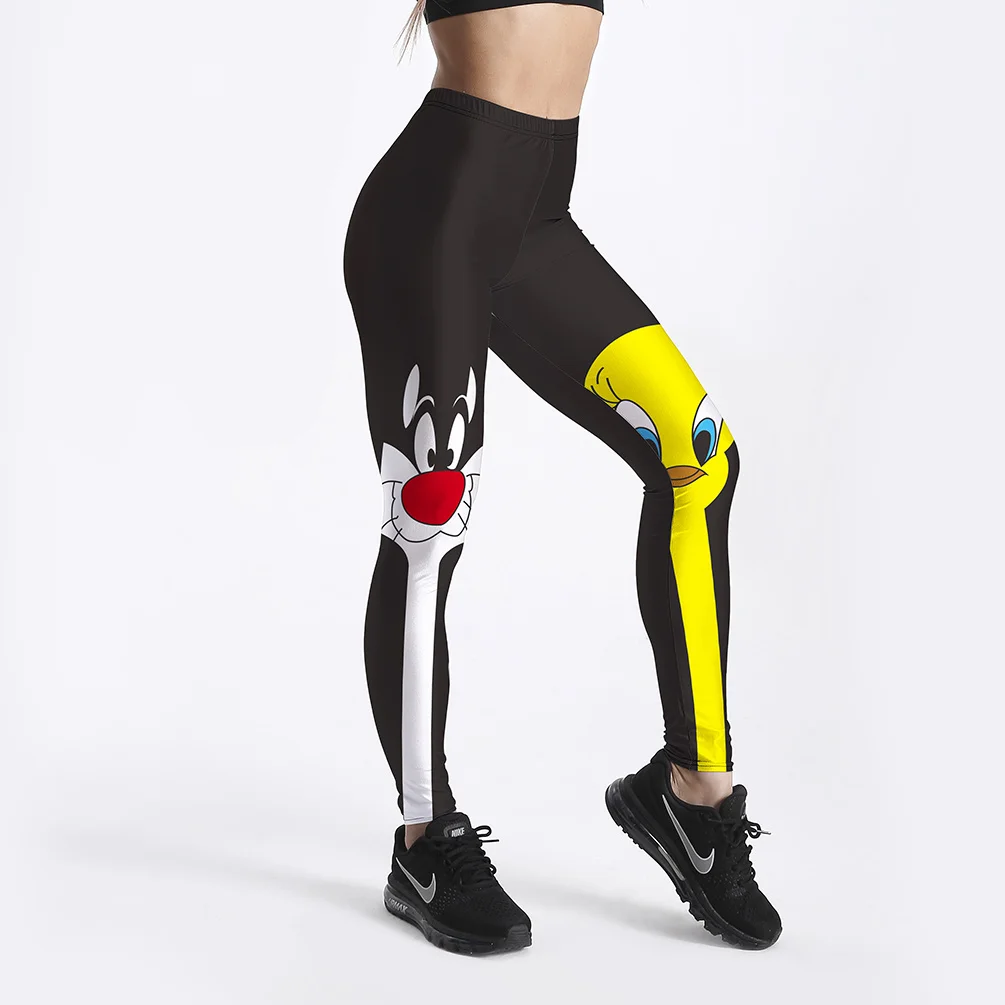 

2021styles So Cute !!Dark & cat and Leopard print God Horse Mummy Dog Skull colorful Heart Printed leggings women's sexy Pants