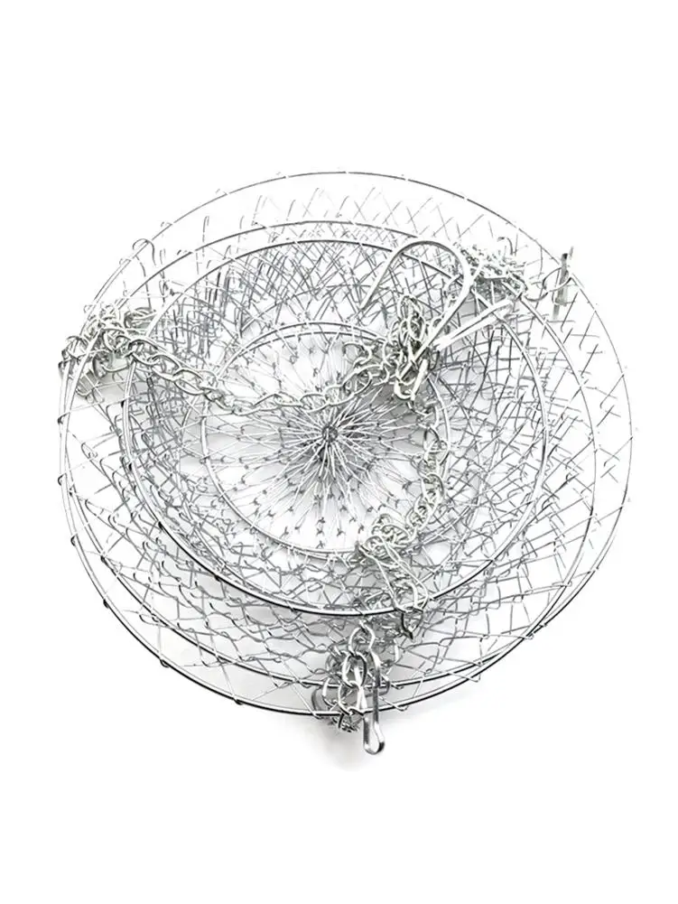 3-уровневая кухонная подвесная корзина для фруктов Проволочная складная крючок