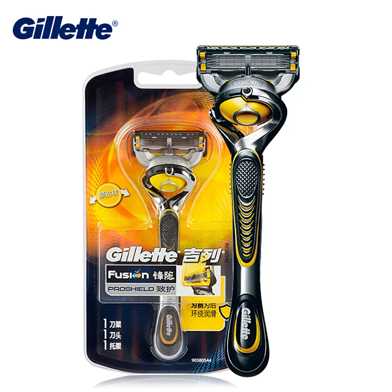 

Gillette Fusion бритва для бритья Proshield Flexball технология прямая Бритва мужская ручная Бритва для удаления бороды высококлассная бритва 1 упаковка