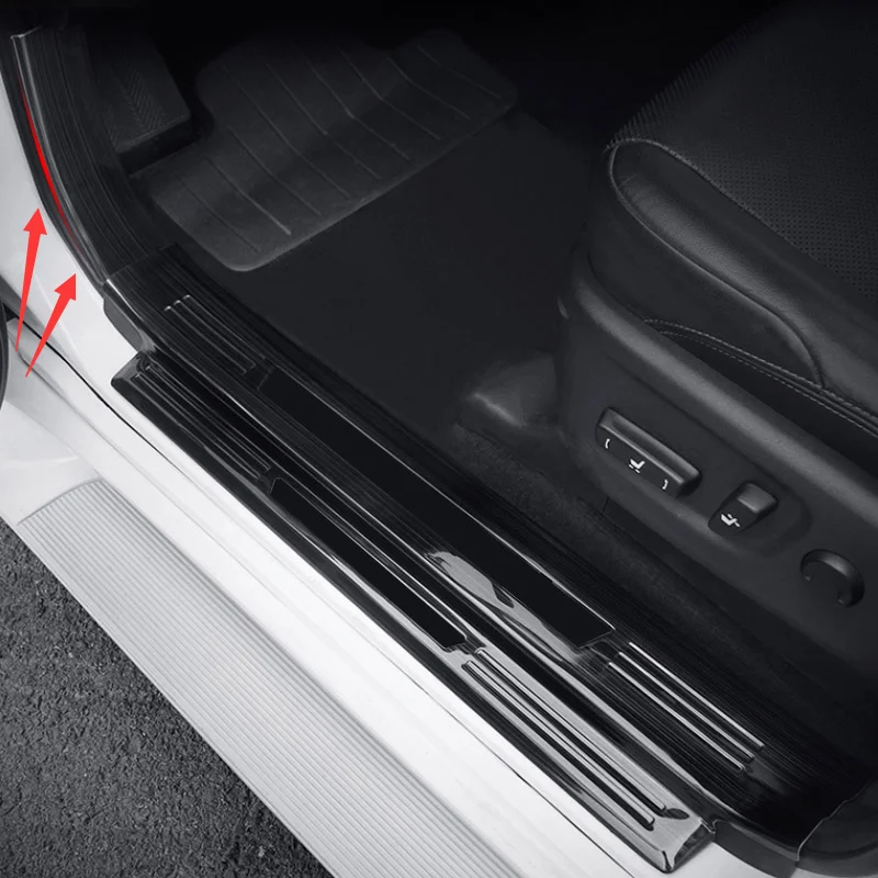 Накладка на порог Hivotd защита из нержавеющей стали для модификации автомобиля