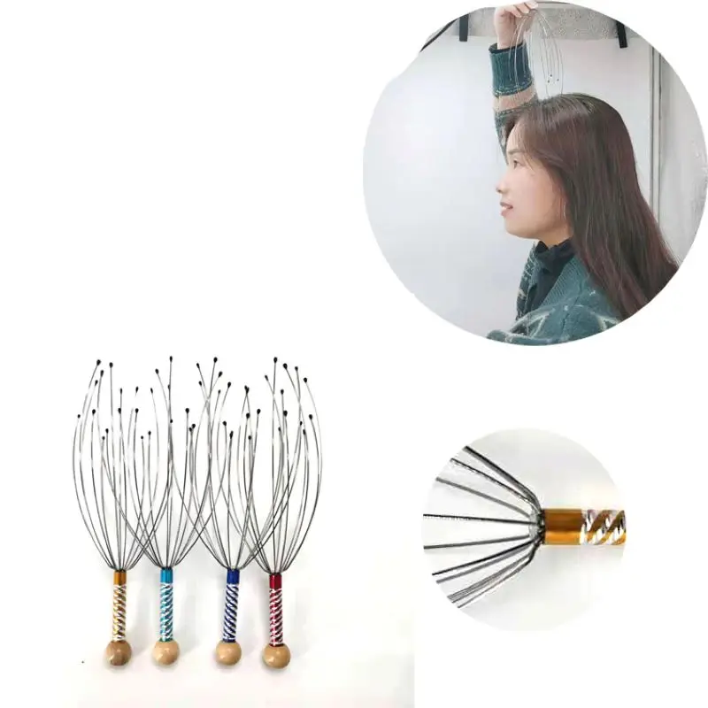 Расслабляющий массажер для головы лечебный массаж когтей шеи антистрессовый