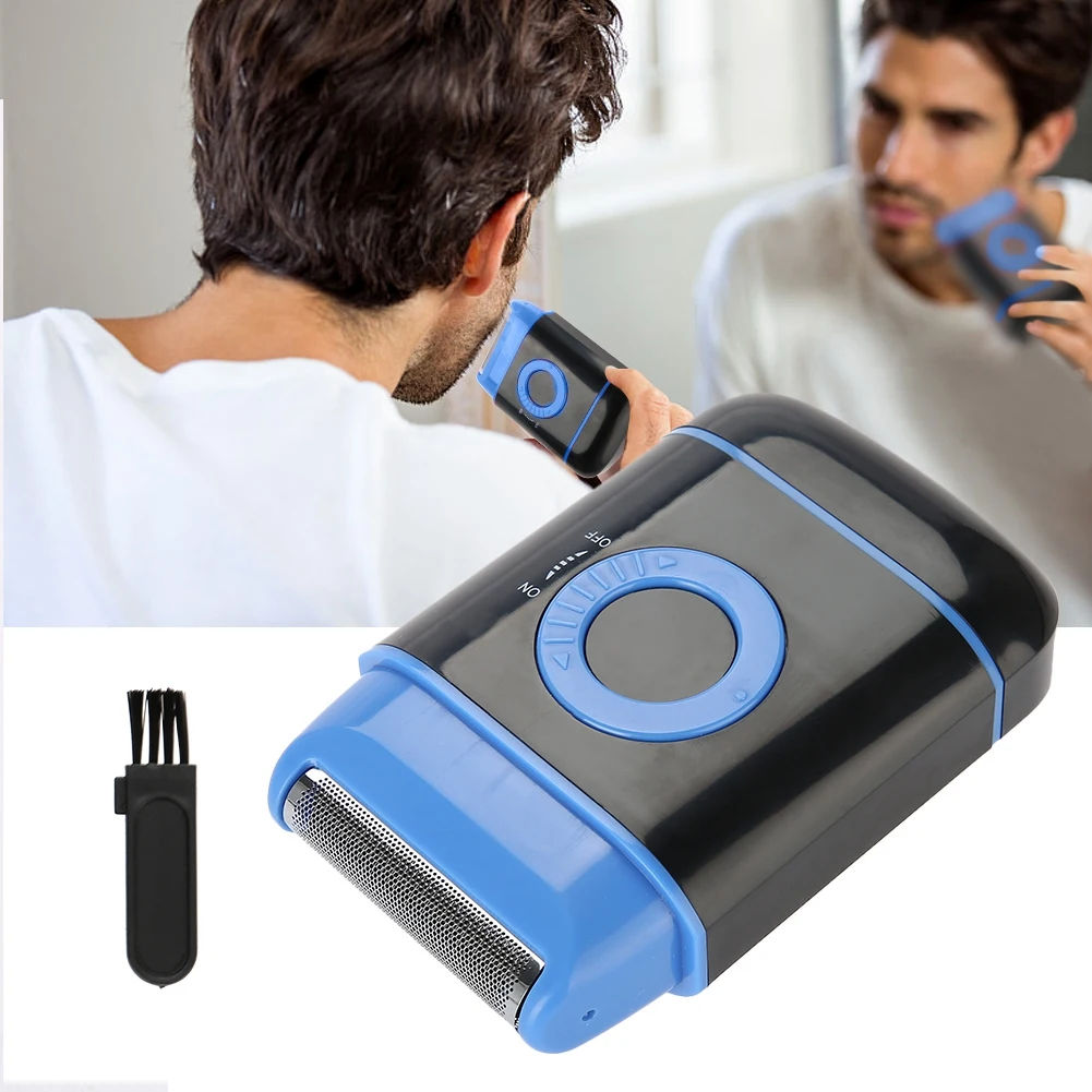 Мужская Беспроводная электрическая бритва Ультратонкий Выдвижной триммер для