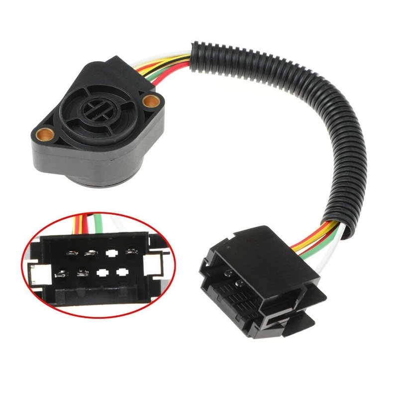 

Truck Speed Pedal Sensor Throttle Position Sensor with 5 Wires TPS for Volvo 3171530
