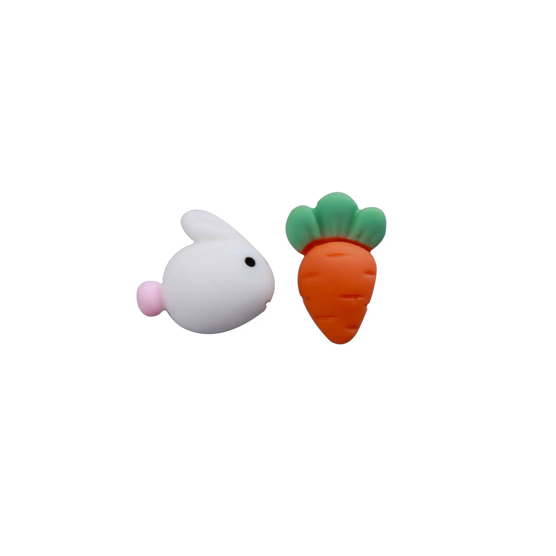 

Cute Princess Apple Fairy Tale Mini Stud Earrings Bunny Carrot Cute Girl Student Earrings