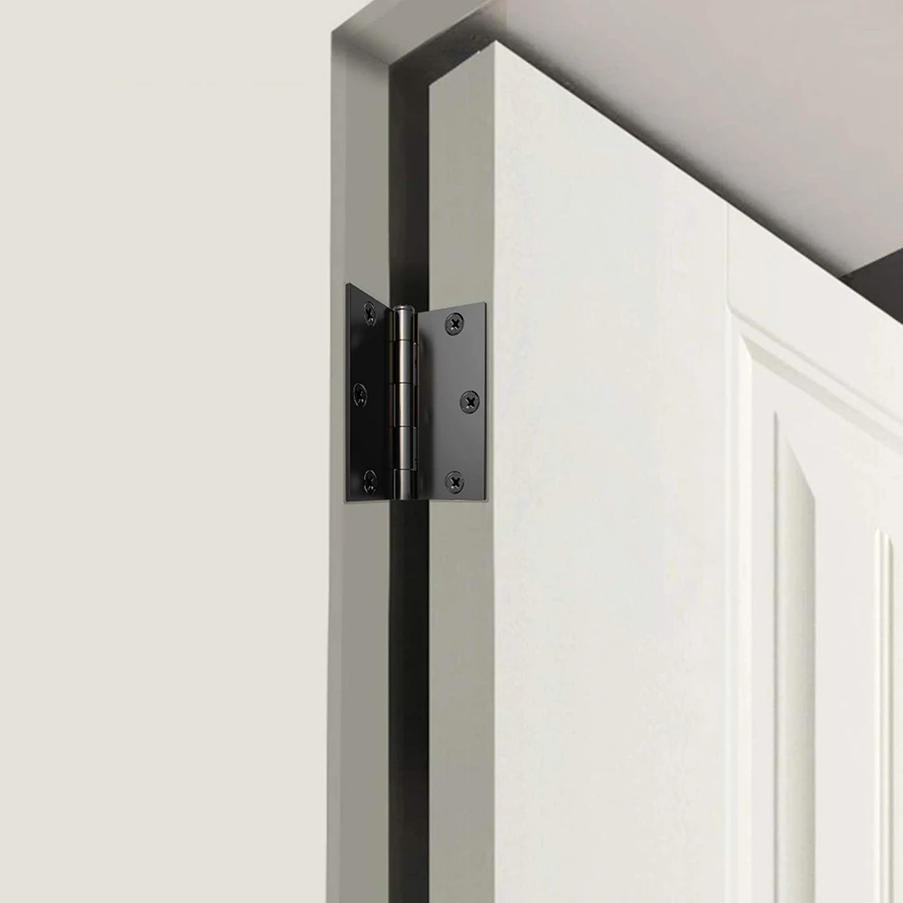 1 упаковка матовый черный дверные петли 3 5 &quotX 5" внутренние с 1/4 "Радиус в