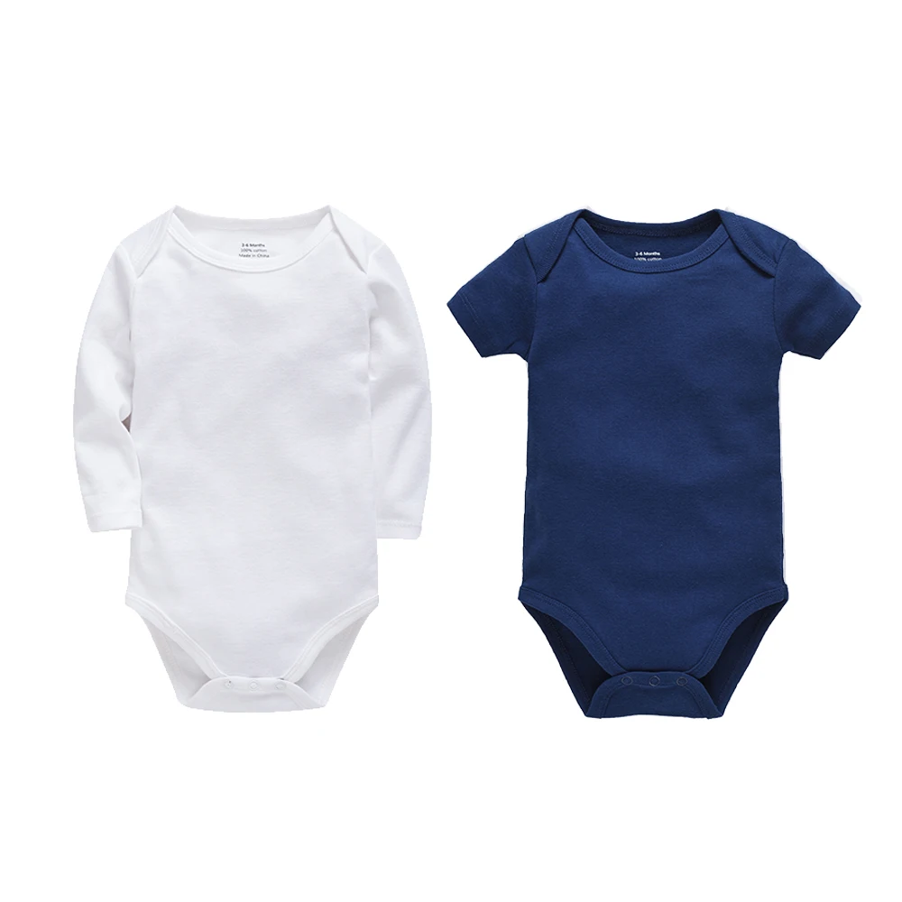 

Kavkas Baby Bodysuits Cotton Newborn Blank Long Sleeve 0-24 Months Boy White Body Bebes De Blanco Roupa Menina Girl Clothing
