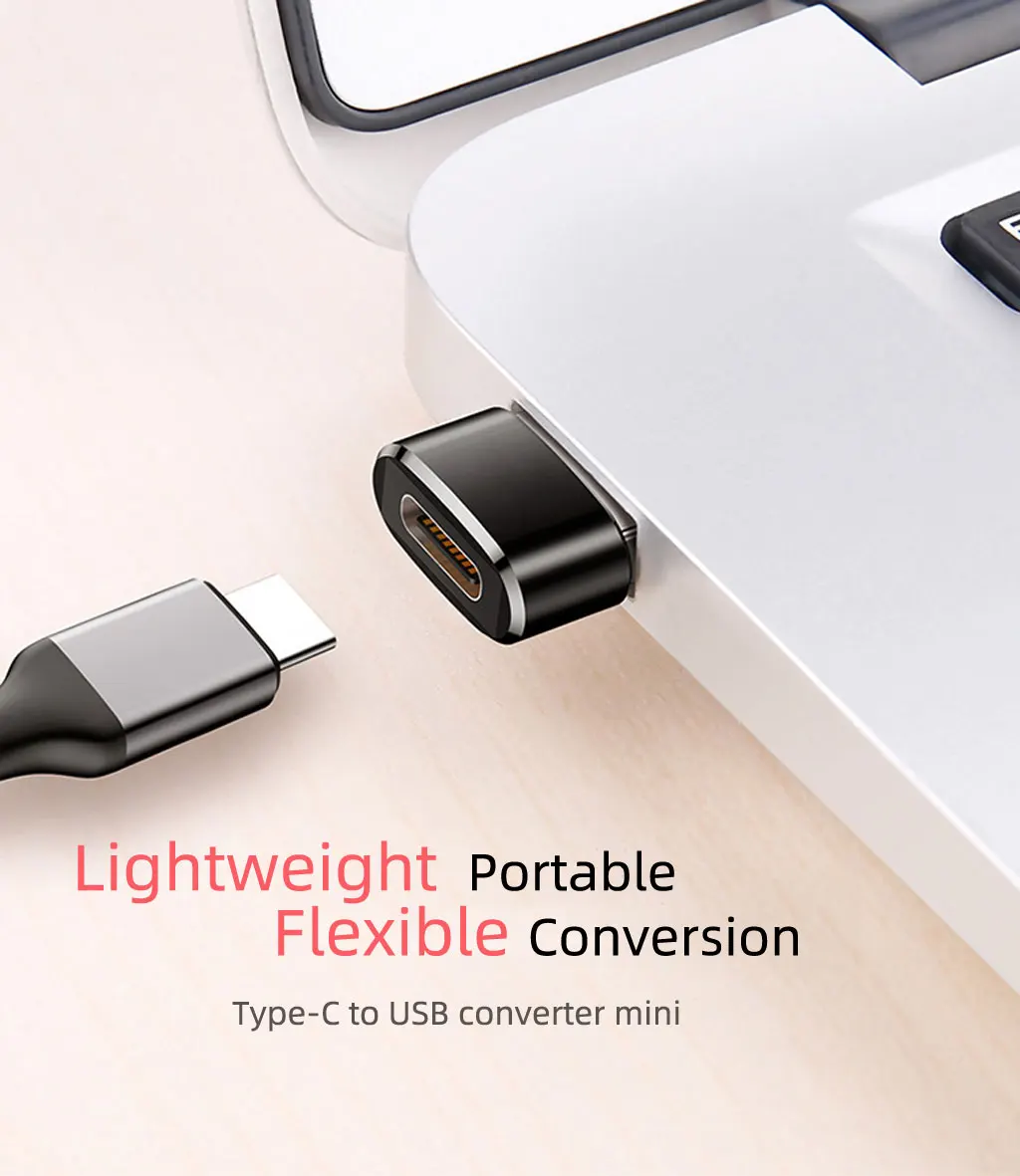 Адаптер USB-type-C Mini Usb c OTG Зарядное устройство переходник конвертер для Macbook huawei Sumsung Usbc к usb зарядному адаптеру