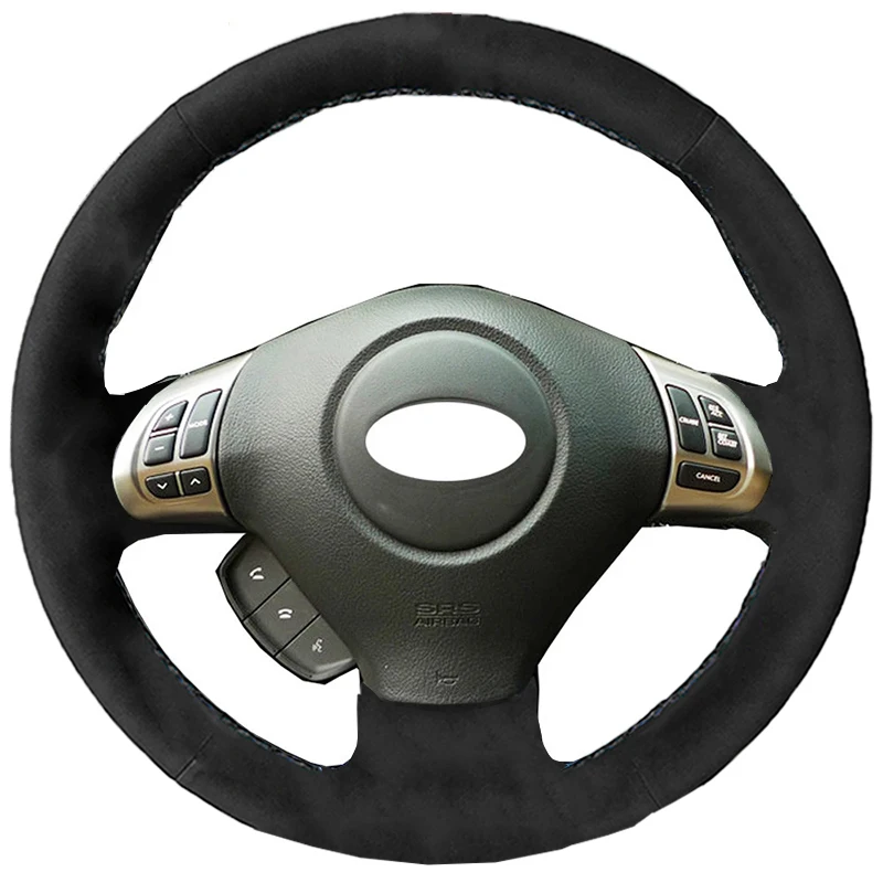 

Alcantara Leather Suede DIY Car Steering Wheel Cover for Subaru Forester 2008-2012 Impreza 2008-2011 Legacy 2008-2010