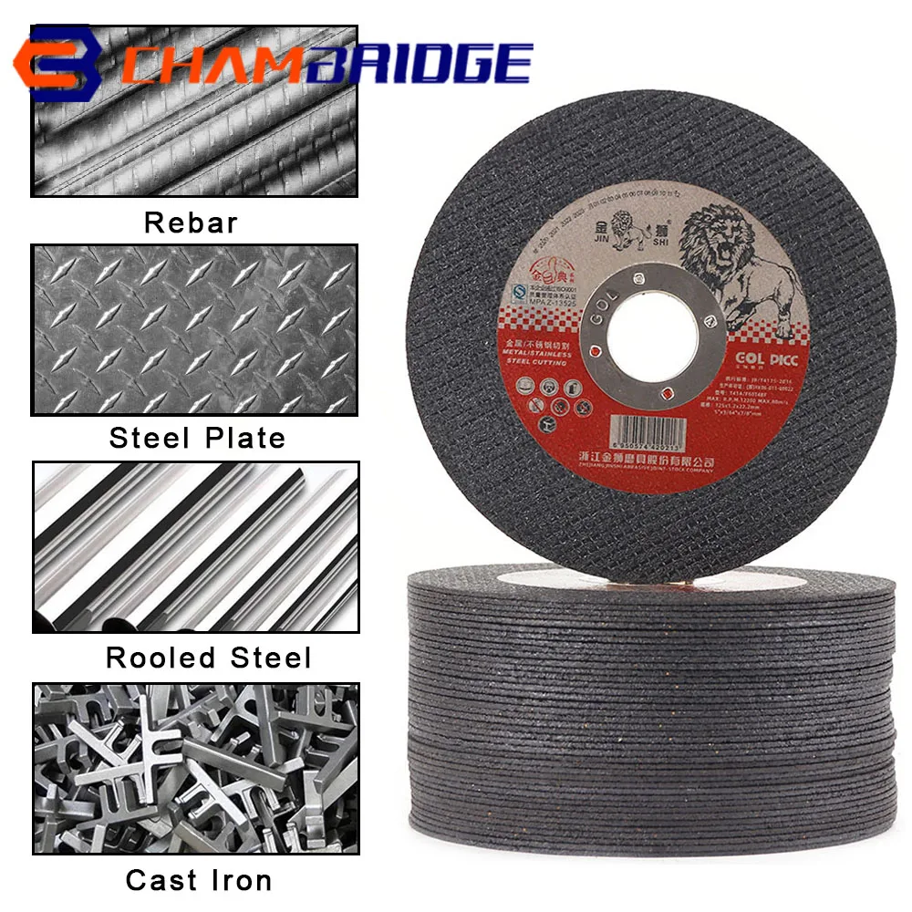 

125mm 5inch Dremel Metal Cutting Disc 22mm Bore Cut Off Wheels Flap Sanding Discs Grinding Discs Angle Grinder Wheel 1-50Pcs