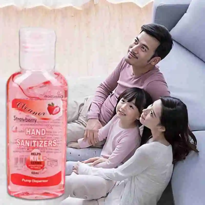 60 мл дорожный Портативный Миниатюрный антисептик для рук антибактериальный