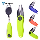 Маленькие складные ножницы, инструмент для рыбалки, инструмент в виде креветок, резак для лески, клипер, заточка крючка, инструмент для вязания мушек