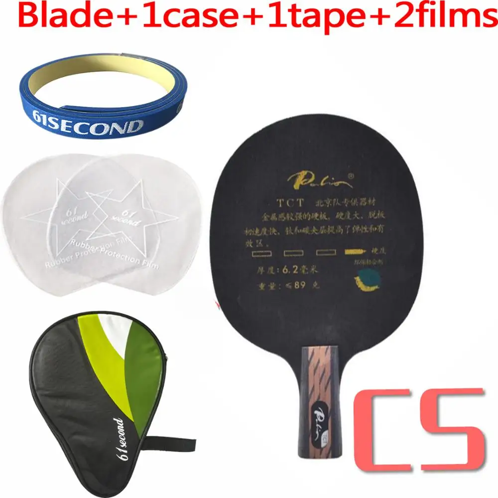 Palio TCT настольный теннис пинг понг лезвие - Цвет: CS with H 1 case