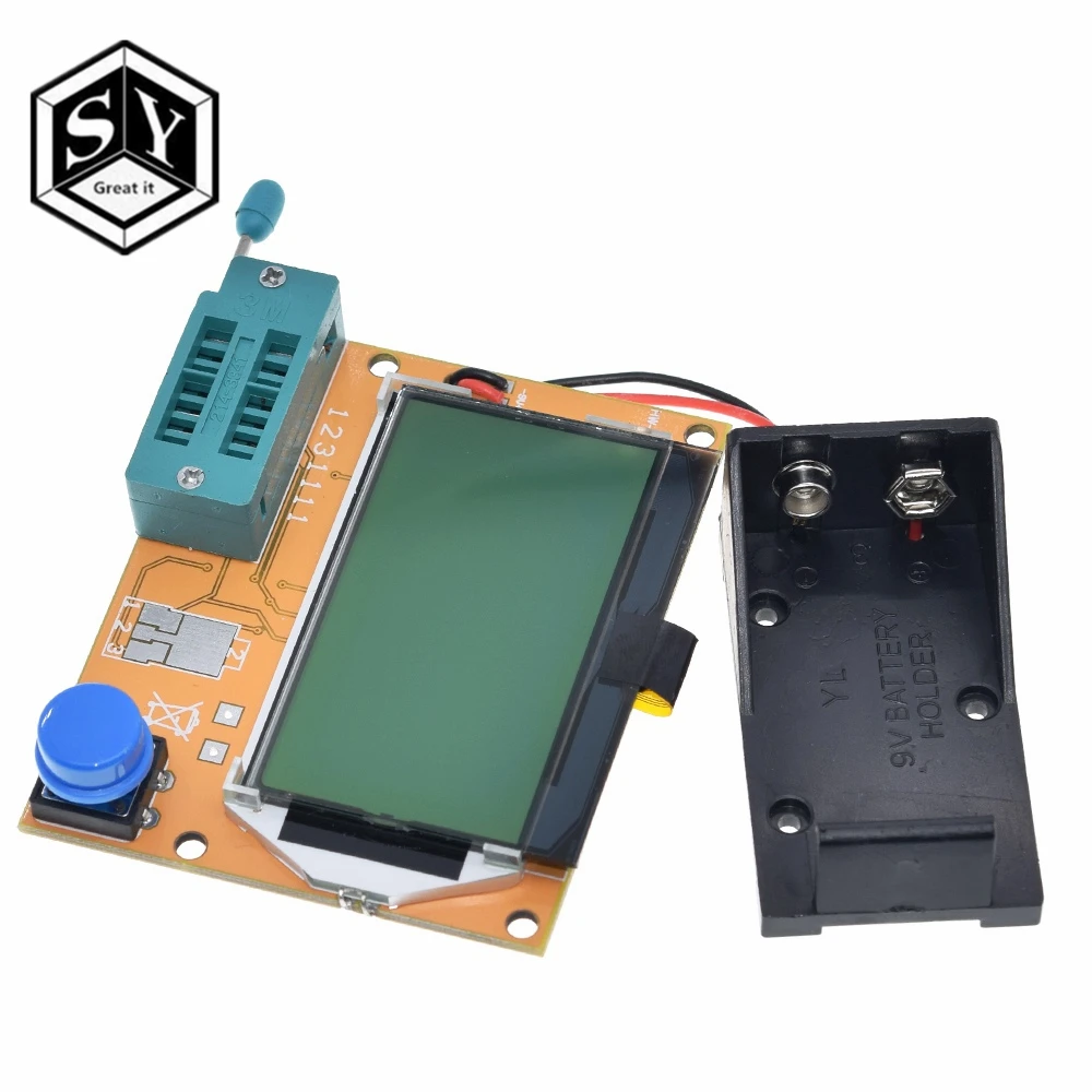 Отлично LCR T3 Mega328 Транзистор тестер Диод Триод Емкость ESR метр MOS/PNP/NPN L/C/R хорошо