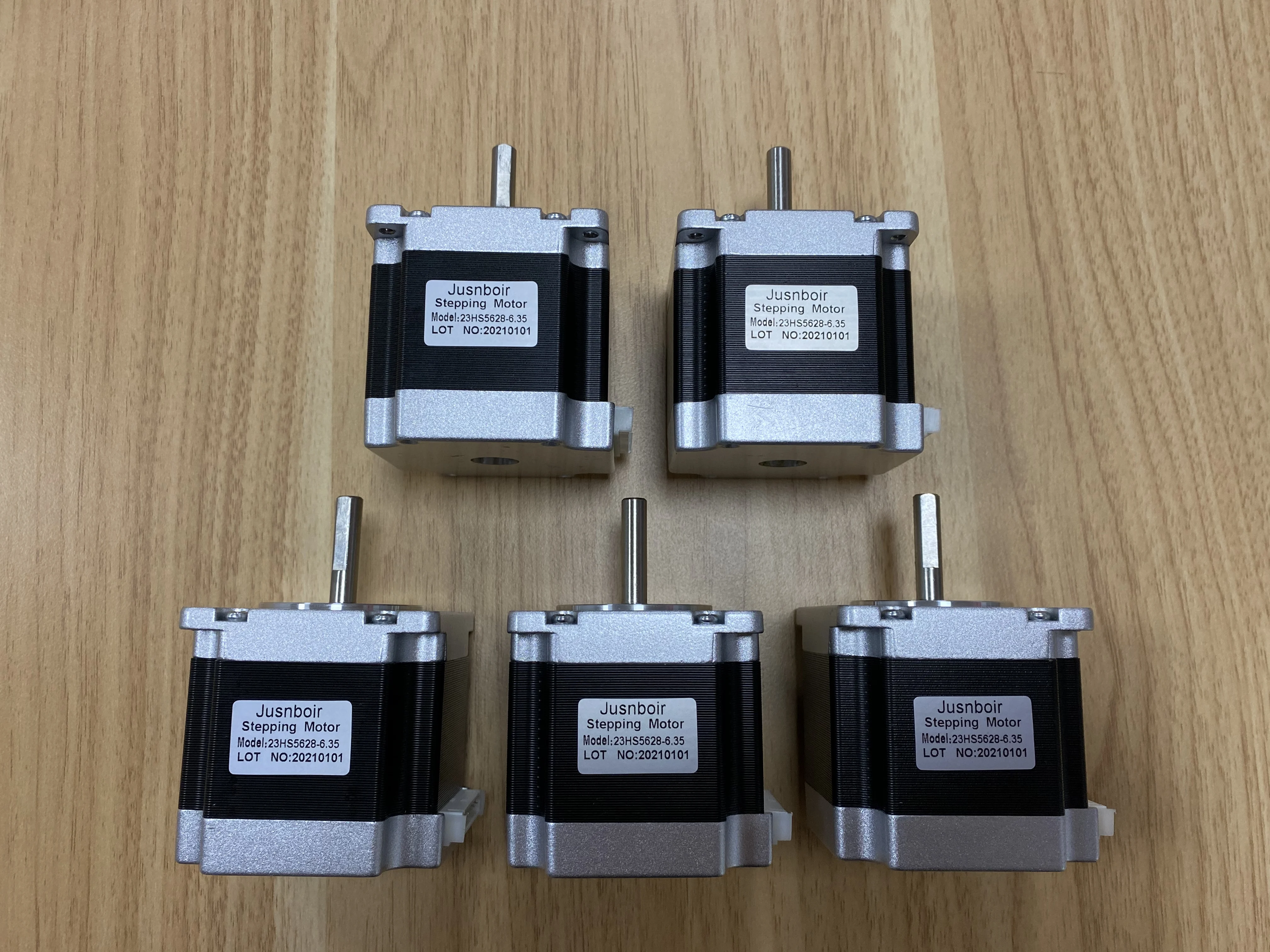 Jusnboir 5 шт. Nema 23 23HS5628 шаговый двигатель 57 2.8A для TB6600 4A драйвер NEMA17 ЧПУ и 3D