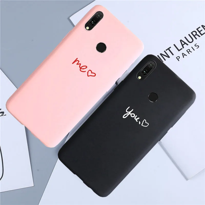 Мягкий чехол Love Heart для Huawei Y9 2019 Y6 Y5 Prime 2018 P20 P9 P10 Mate 10 Lite Honor 9 7C 7A Pro 8X 8C P Smart Z чехлы |