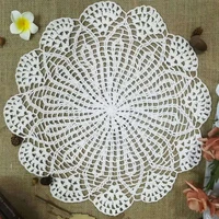 modern cotton crochet bed table runner cloth cover dining lace tea coffee tablecloth mat christmas party wedding decor