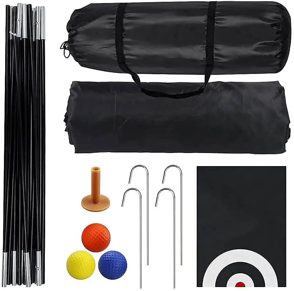 CRESTGOLF 2 м/3 м клетки для гольфа коврики тренировочный тренажер занятий в помещении