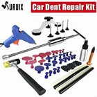 Инструменты для ремонта вмятин без покраски, подъемник вмятин с клеевыми вкладышами, клеевой пистолет, инструменты, клеевые стержни, профессиональный комплект для ремонта автомобиля