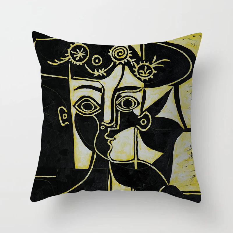 1 шт. картина маслом Пикассо наволочка с абстрактным рисунком искусство для