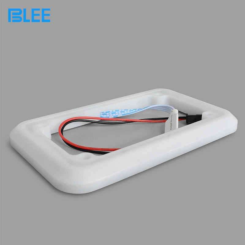 Универсальный Цветной СВЕТОДИОДНЫЙ Переключатель для монет с декоративной