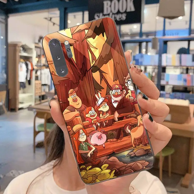 

Gravity Fall Family Phone Case For Samsung Galaxy Note20 ultra 7 8 9 10 Plus lite J7 J8 Plus M21 M30S