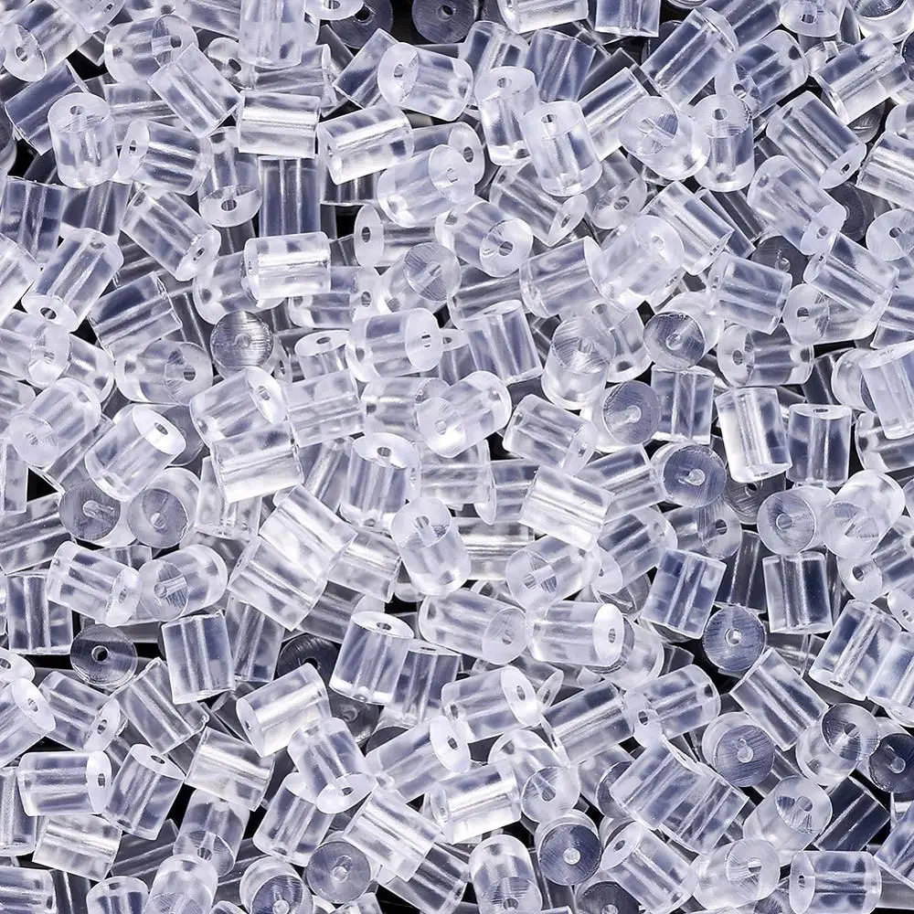 450pcs/10g пластиковые серьги задние фиксаторы ухо гайки гвоздики Бижутерия
