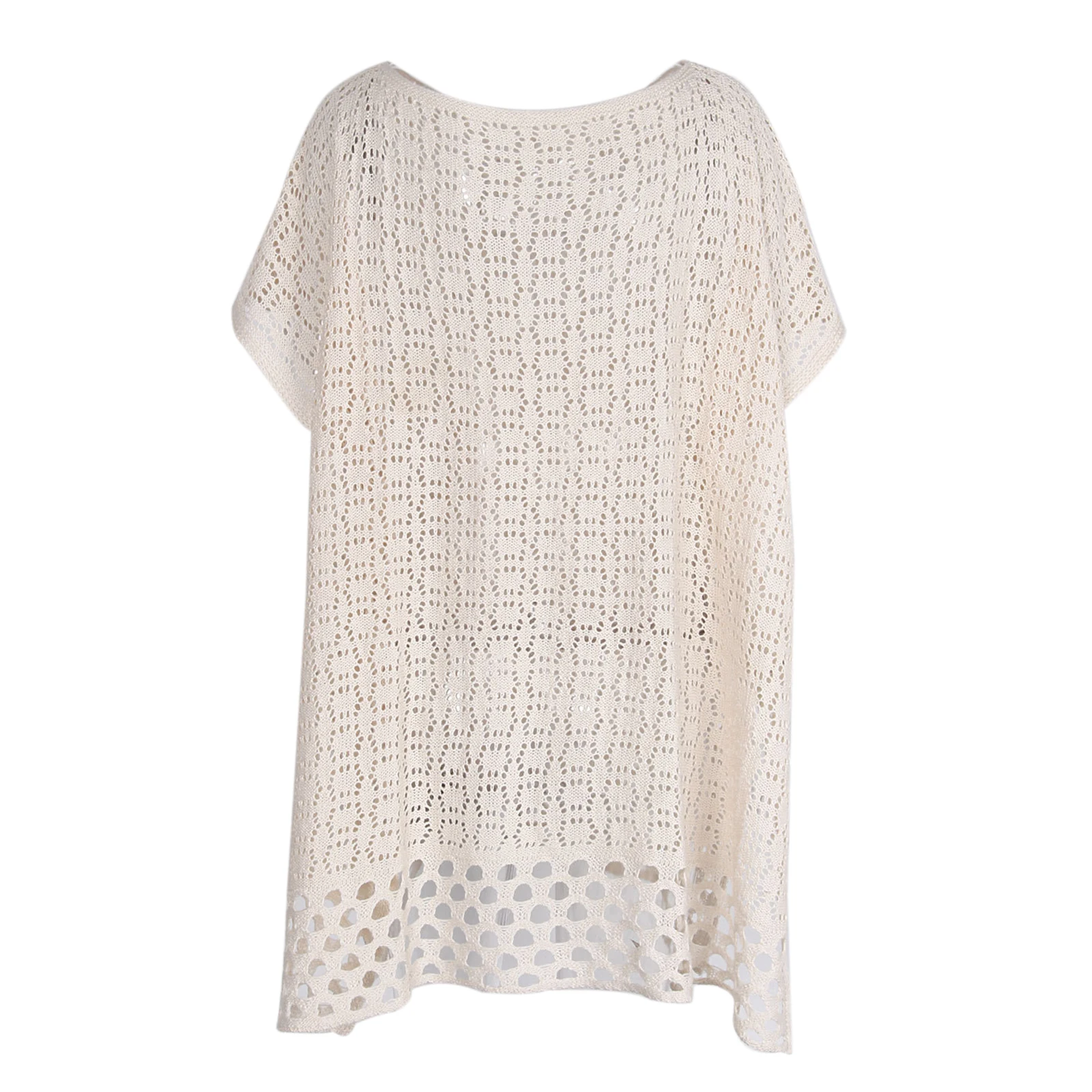 Новинка лета 2021 женская накидка для бикини пляжная одежда вязаный купальник с