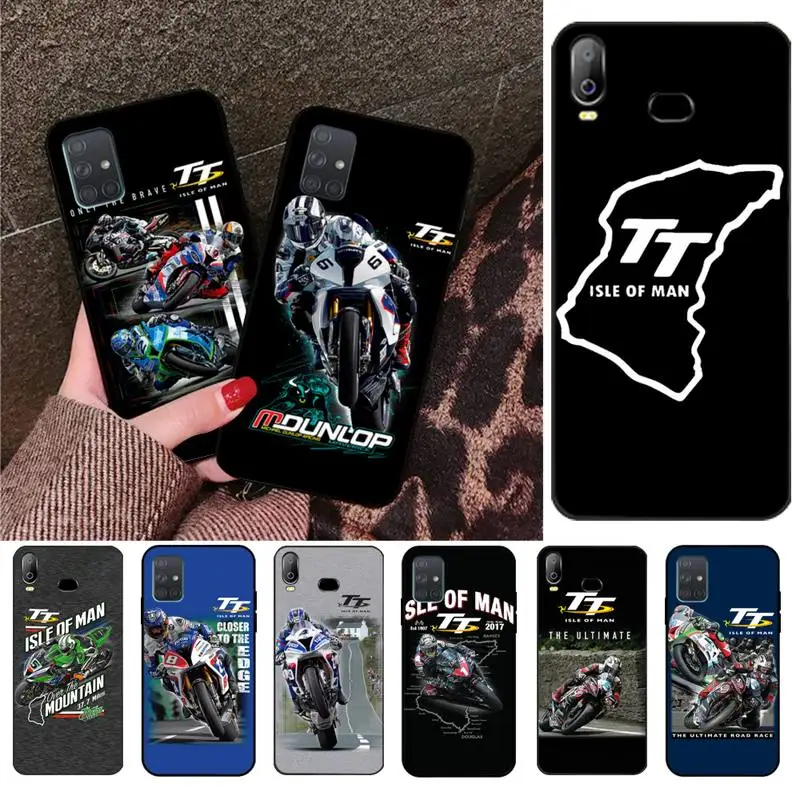 

YJZFDYRM Isle Of Man TT Motorcycle race Phone Case For Samsung Galaxy A01 A11 A31 A81 A10 A20 A30 A40 A50 A70 A80 A71 A91 A51