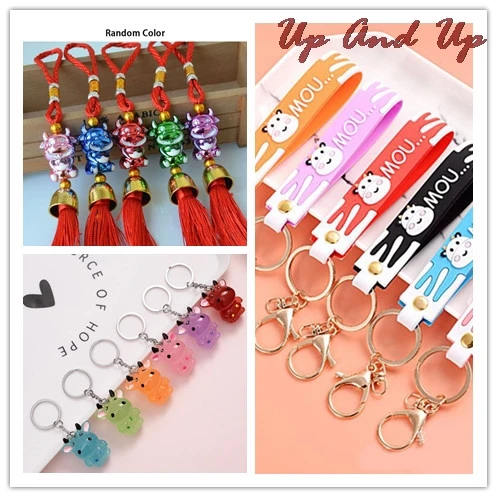 Счастливый 2021 год быка китайский памятный сувенир подарок Подвеска для